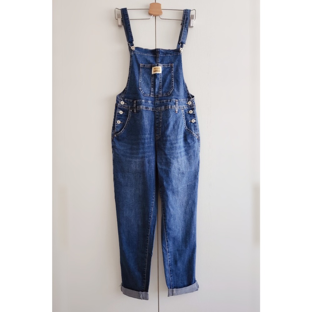 So Cute長吊帶褲😊小姊姊必Buy✅哈倫吊帶褲💫時尚美學由你做主吊帶長褲💯-細節圖6