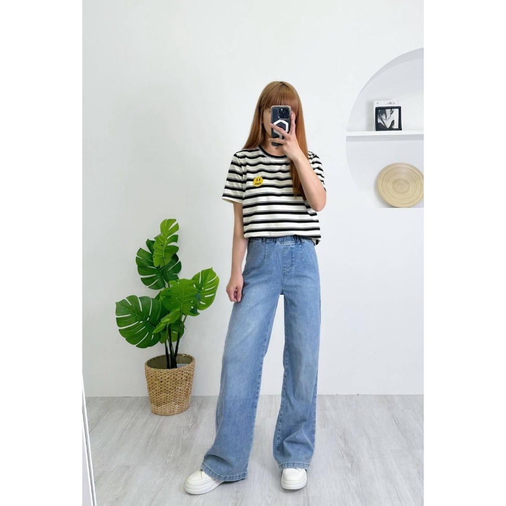 彈力腰圍寬闊褲✅長腿姊姊必Buy美學時尚💯-細節圖3