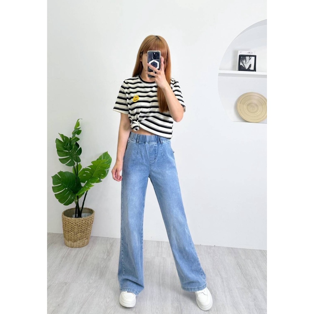 彈力腰圍寬闊褲✅長腿姊姊必Buy美學時尚💯-細節圖4