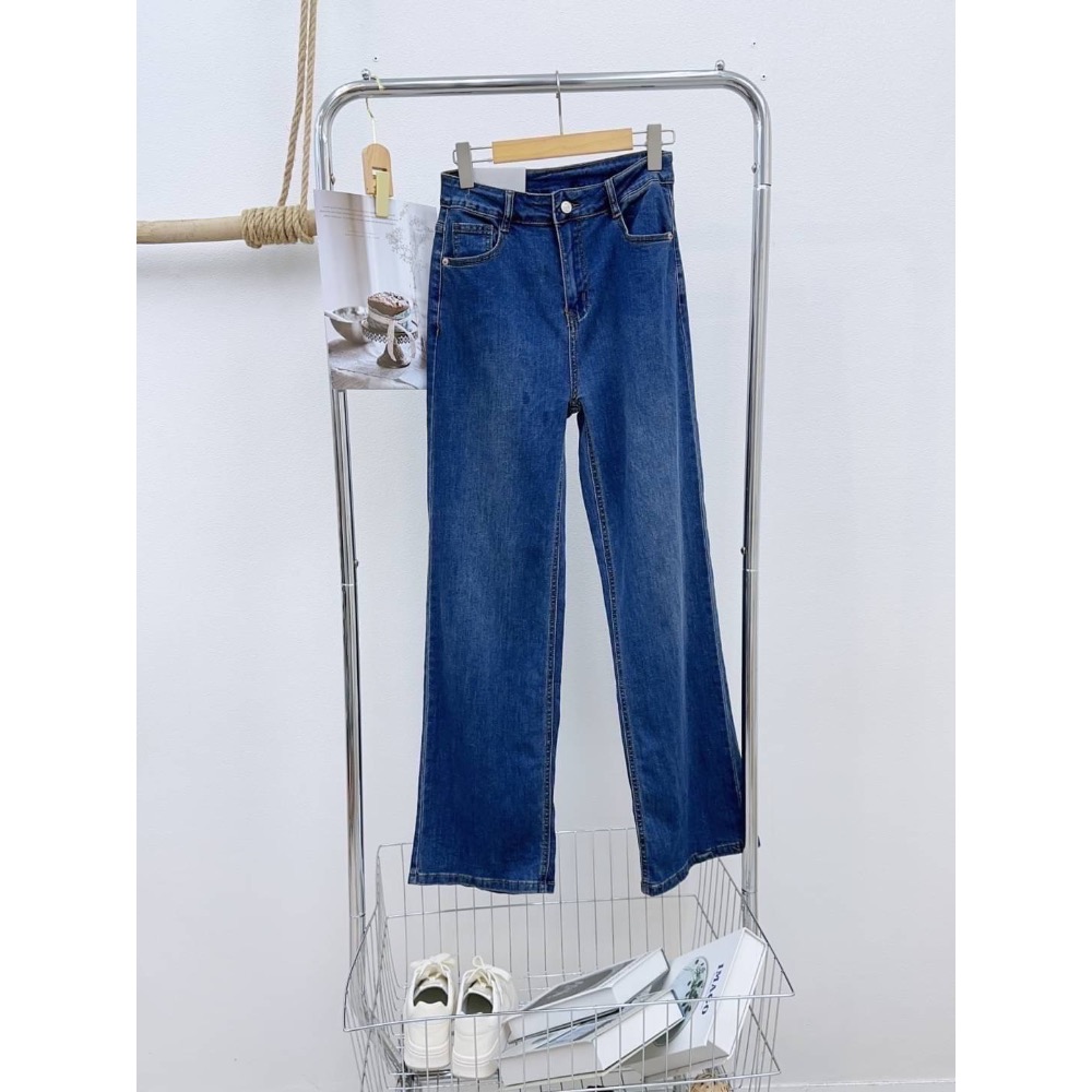 牛仔寬闊落地褲✅ 好看好穿好搭配💯-細節圖6