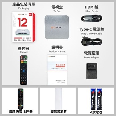 易播盒子 機皇12MAX 台灣公司貨 現貨快速出貨 易播電視盒 易播 易播盒子電視盒 機上盒 現貨秒發-規格圖8