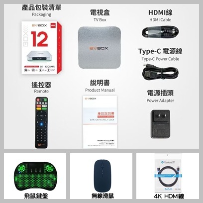 易播盒子 機皇12MAX 台灣公司貨 現貨快速出貨 易播電視盒 易播 易播盒子電視盒 機上盒 現貨秒發-規格圖8