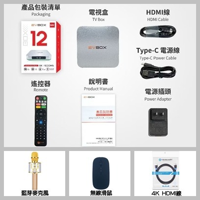 易播盒子 機皇12MAX 台灣公司貨 現貨快速出貨 易播電視盒 易播 易播盒子電視盒 機上盒 現貨秒發-規格圖8