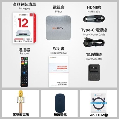 易播盒子 機皇12MAX 台灣公司貨 現貨快速出貨 易播電視盒 易播 易播盒子電視盒 機上盒 現貨秒發-規格圖8