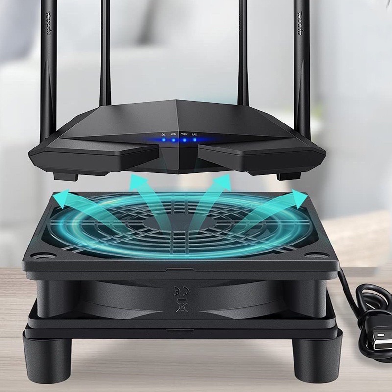 散熱風扇 底座 路由器 分享器 電視盒 機上盒 單USB風扇 散熱底座 安博 易播 小雲 普視 全球 小米-細節圖2