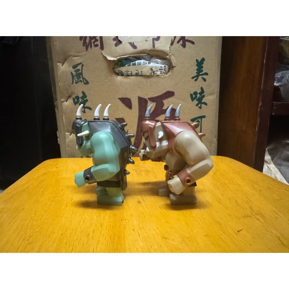 [二手] 樂高 7038 7036 巨魔 橘色綠色兩色合售-細節圖2