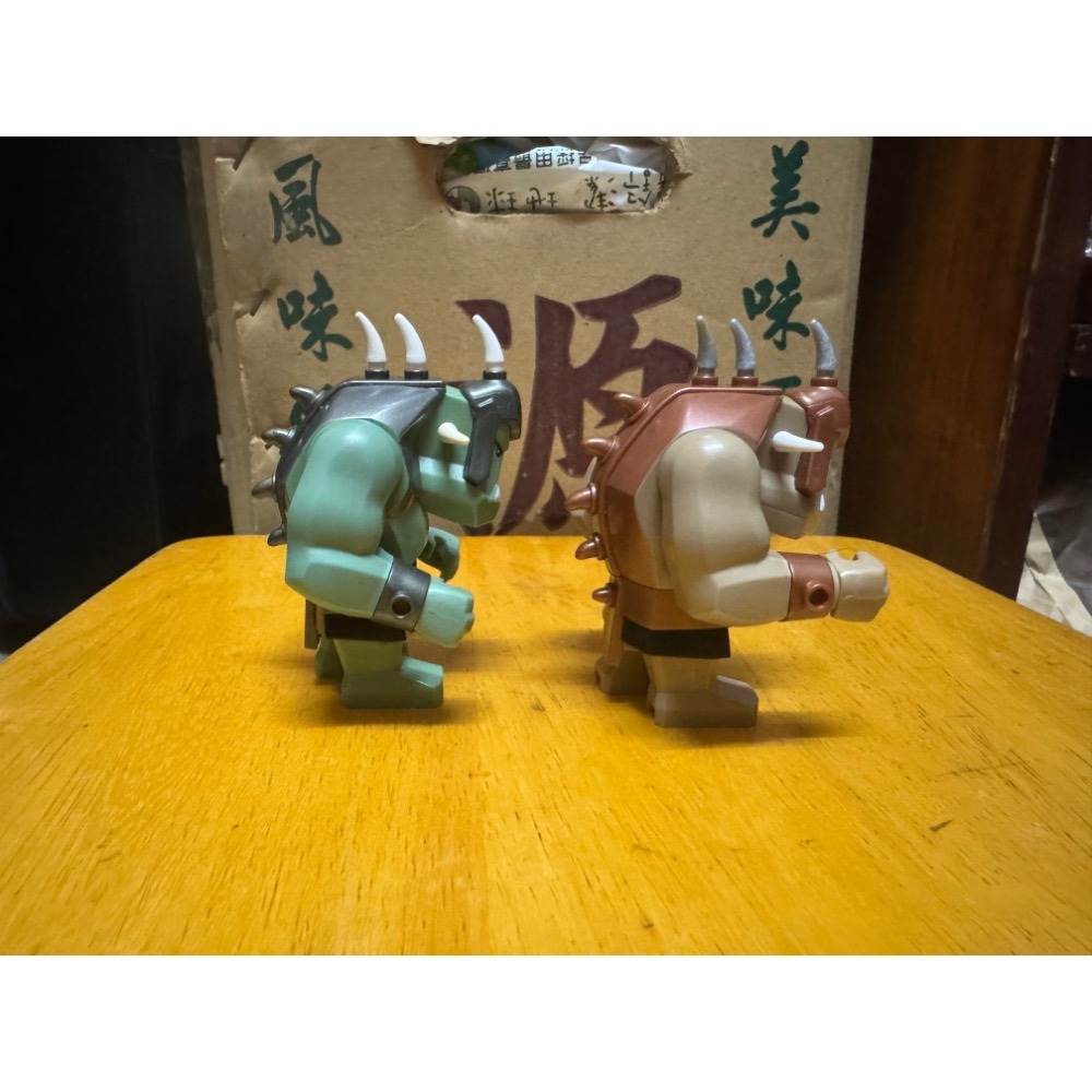 [二手] 樂高 7038 7036 巨魔 橘色綠色兩色合售-細節圖4