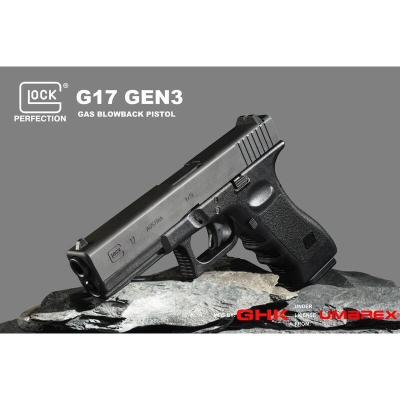 《GTS》 GHK Umarex GLOCK 17 Gen3 G17 授權刻字 GBB 瓦斯 短槍
