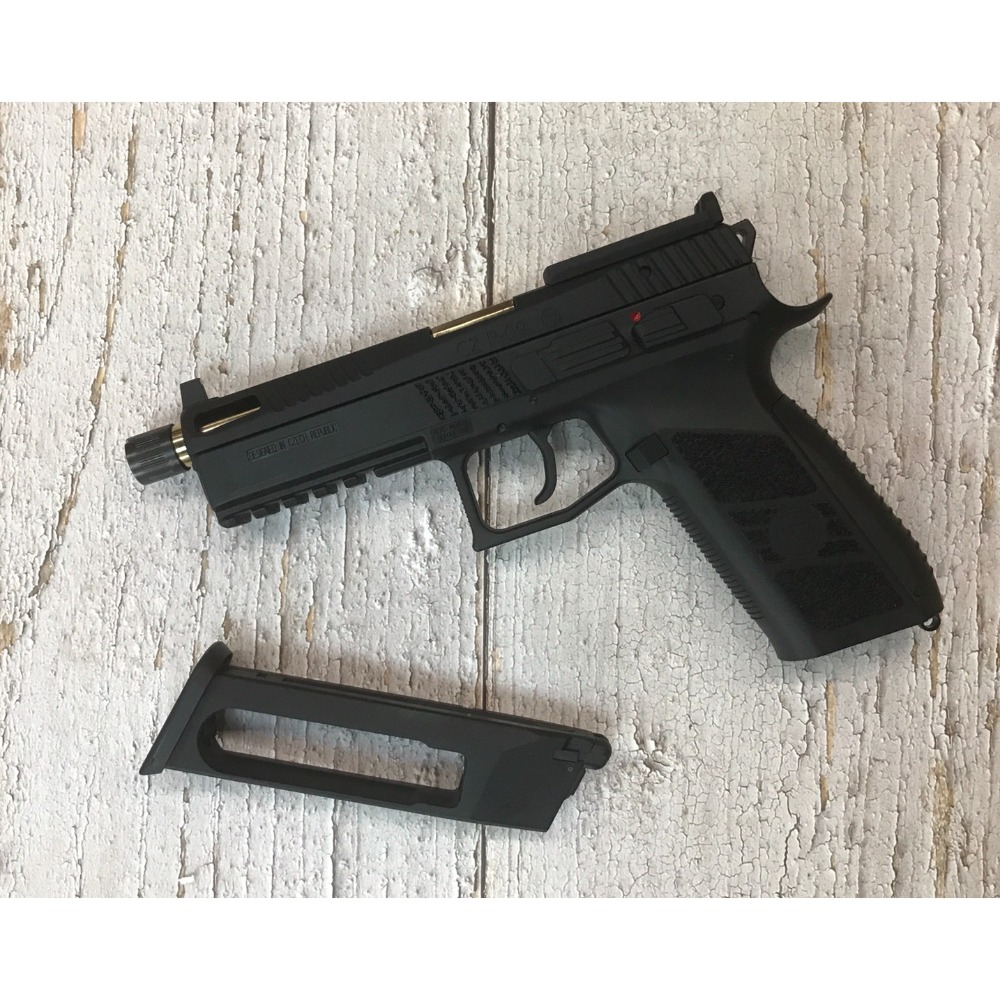 《GTS》ASG 19600 CZ P-09OR CO2 短槍 RMR版 內紅點 雙動力 槍箱版 - GUN&TOYS