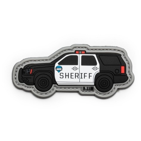 《GTS》5.11 #82012 Sheriff Suv Patch 警長巡邏車 PVC章 魔鬼氈 胸章 補丁-細節圖2
