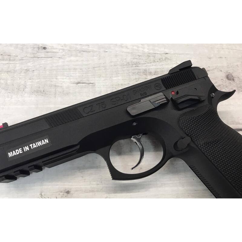 《GTS》KJ CZ75 SHADOW SP-01 瓦斯 短槍 黑色-細節圖2