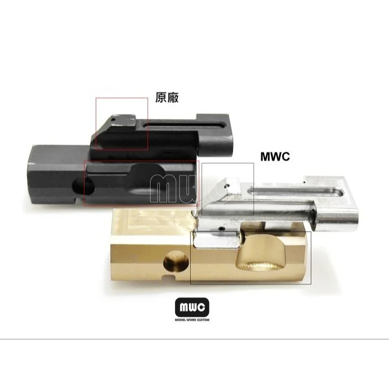 《GTS》 現貨 MWC 限量 For VFC MPX GBB PVD鍍鈦 CNC鋼製 槍機框 (含專用拋殼蓋)-細節圖5