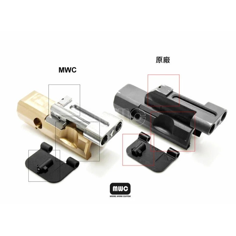 《GTS》 現貨 MWC 限量 For VFC MPX GBB PVD鍍鈦 CNC鋼製 槍機框 (含專用拋殼蓋)-細節圖6