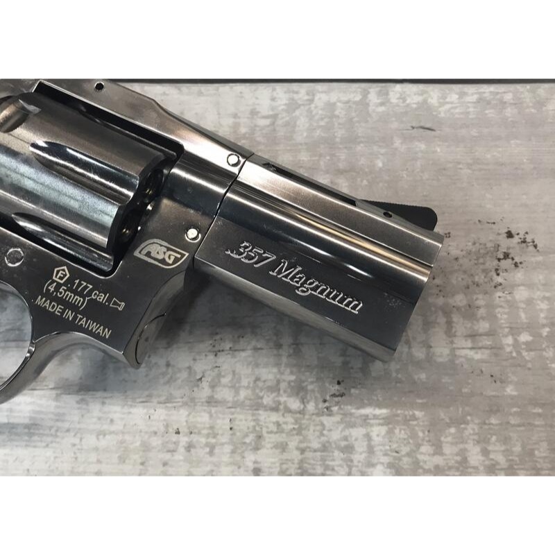 《GTS》ASG Dan Wesson 715 CO2 2.5吋全金屬左輪手槍 氣槍 4.5mm 膛線版 銀色18615-細節圖2