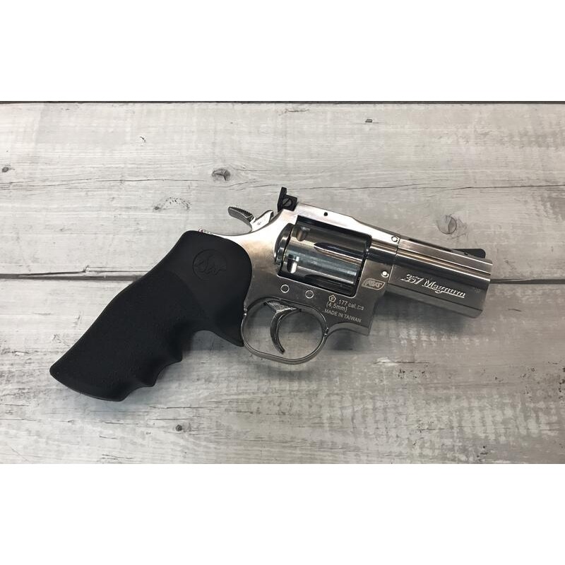 《GTS》ASG Dan Wesson 715 CO2 2.5吋全金屬左輪手槍 氣槍 4.5mm 膛線版 銀色18615-細節圖6