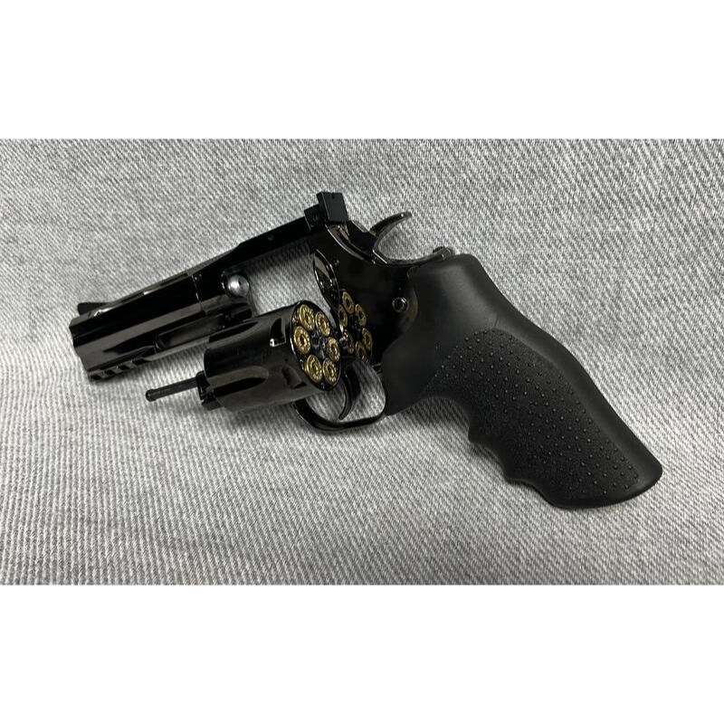 《GTS》ASG Dan Wesson 715 CO2 4吋全金屬左輪手槍 黑色 附送一組彈殼50076-細節圖2