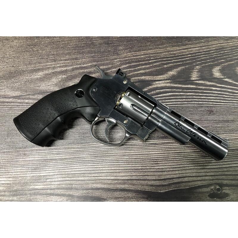 《GTS》ASG Dan Wesson 4吋 CO2 全金屬左輪 銀色 16181-細節圖3