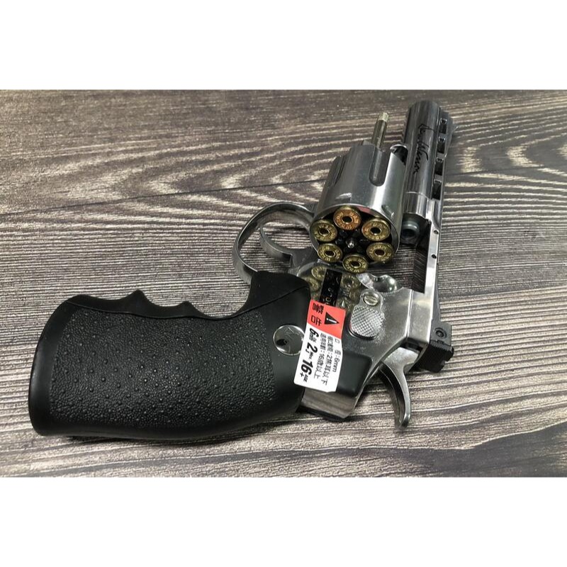 《GTS》ASG Dan Wesson 4吋 CO2 全金屬左輪 銀色 16181-細節圖4