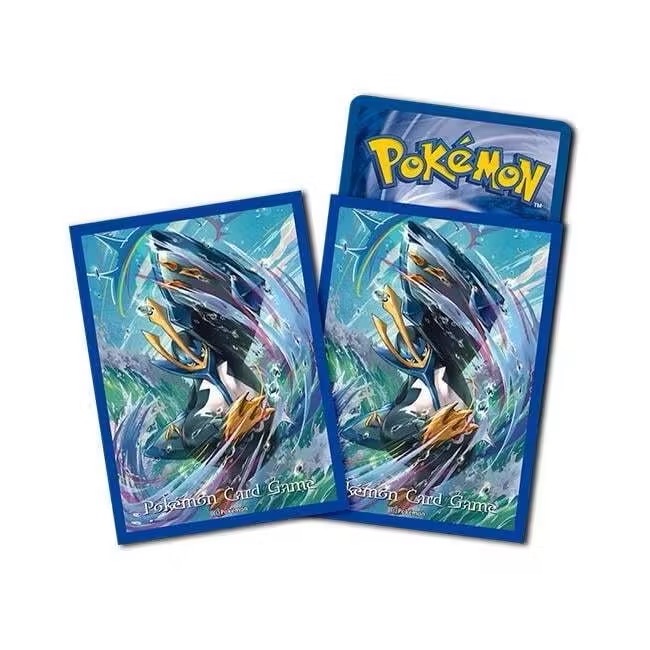 正版 限量特價 PTCG 寶可夢 造型卡套 皮卡丘 伊布 劍盾 卡牌 卡套 小朋友禮物-規格圖1