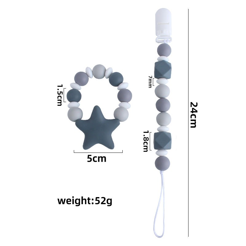 奶嘴鍊💛固齒器 奶嘴 奶嘴鏈 糖果色 奶嘴夾 多色可選 食品級矽膠 香草奶嘴 安撫奶嘴 奶嘴帶 奶嘴繩 咬咬樂 牙膠-細節圖5