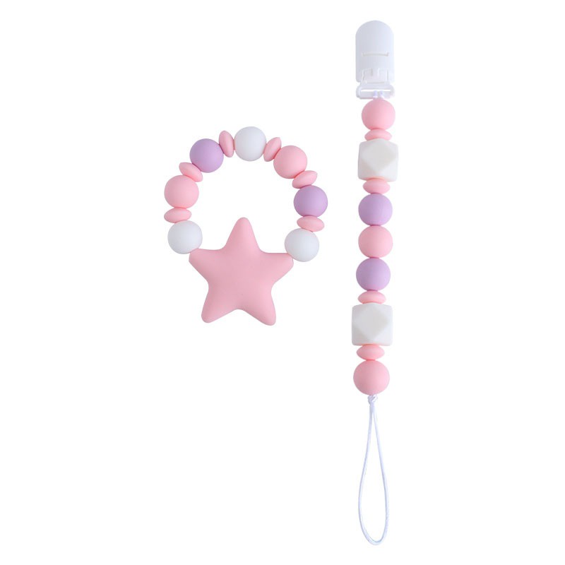 奶嘴鍊💛固齒器 奶嘴 奶嘴鏈 糖果色 奶嘴夾 多色可選 食品級矽膠 香草奶嘴 安撫奶嘴 奶嘴帶 奶嘴繩 咬咬樂 牙膠-細節圖6