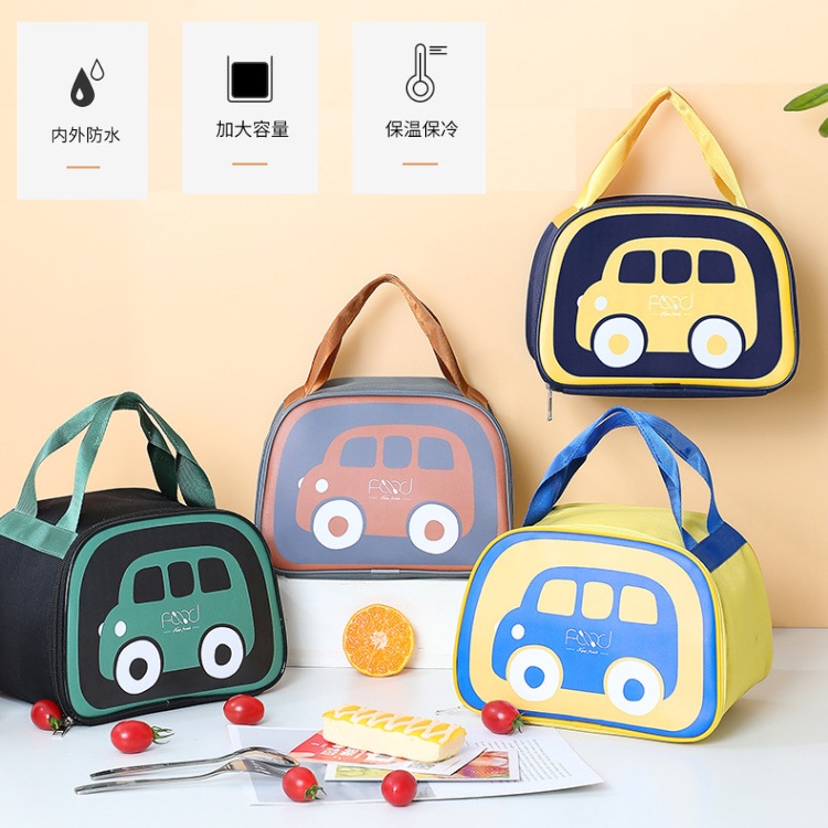 便當袋【台灣現貨】 保溫便當袋 保溫袋 保冷袋 防水便當袋 保冰便當袋 提袋 飯盒袋 鋁箔保冷袋 拉鍊保溫袋 野餐袋-細節圖6