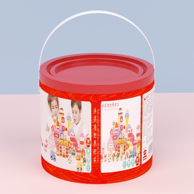 新款💛木製冰淇淋積木組 積木 樂高 積木玩具 玩具 益智玩具 拼圖 兒童拼圖-細節圖9