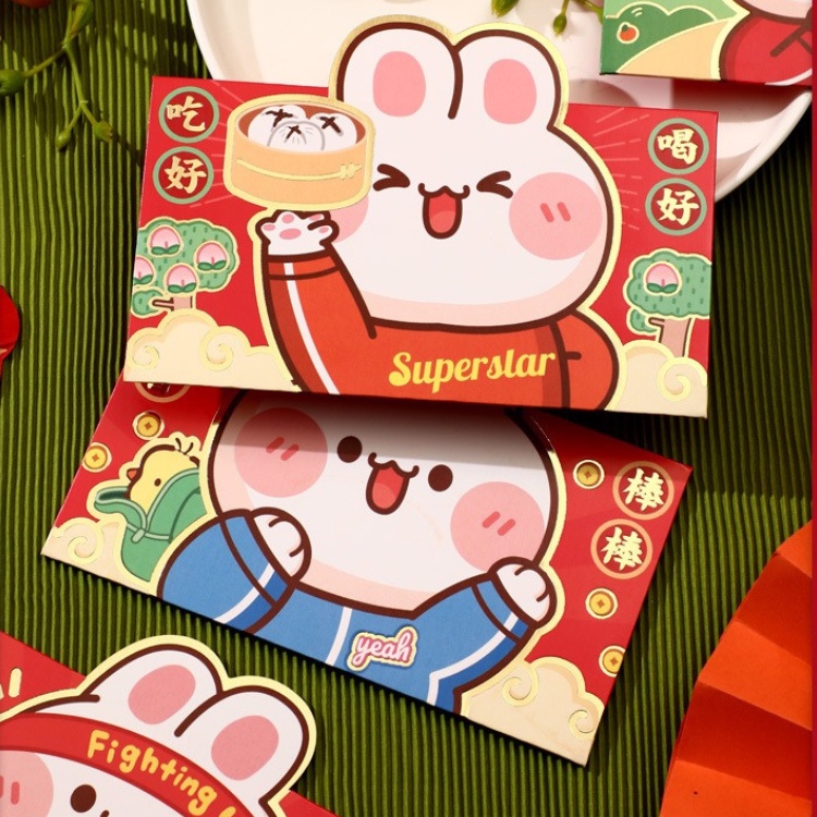 兔年 紅包袋2023 紅包袋 紅包【多款現貨】兒童紅包袋 創意紅包袋 卡通紅包袋 造型紅包袋 紅包袋兔年 2023紅包袋-細節圖4