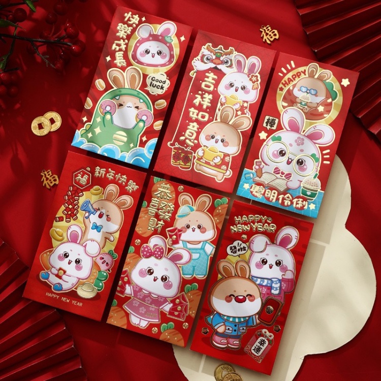 兔年 紅包袋2023 紅包袋 紅包【多款現貨】兒童紅包袋 創意紅包袋 卡通紅包袋 造型紅包袋 紅包袋兔年 2023紅包袋-細節圖9