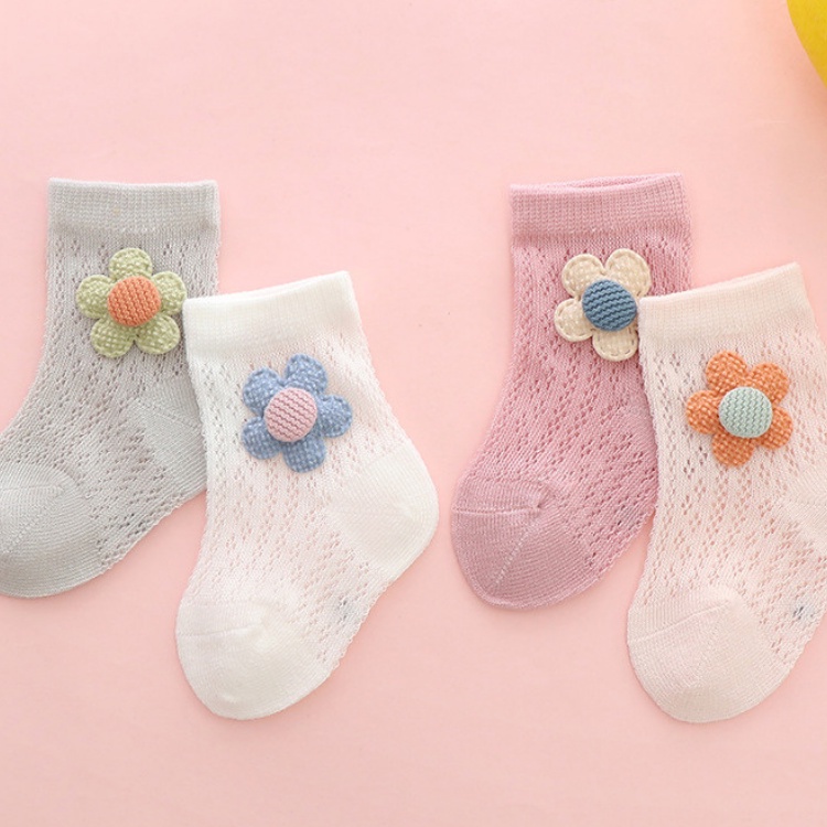 【24H出貨】💛 韓系 精靈小花兒童襪 襪 襪子 兒童襪 女童襪 兒童襪子 嬰兒襪子 寶寶襪子 女童襪子 兒童短襪 短襪-細節圖7