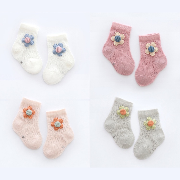 【24H出貨】💛 韓系 精靈小花兒童襪 襪 襪子 兒童襪 女童襪 兒童襪子 嬰兒襪子 寶寶襪子 女童襪子 兒童短襪 短襪-細節圖8