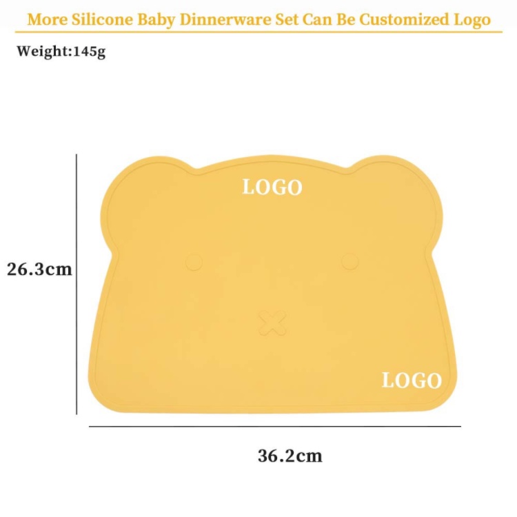 餐墊【台灣現貨】💛 熊熊餐墊 寶寶餐墊  莫蘭迪 餐具 兒童餐具 餐桌墊 餐墊防水 食品級矽膠餐墊 矽膠餐墊 隔熱桌墊-細節圖9