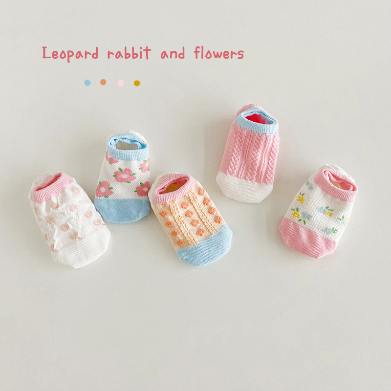 【台灣現貨】💛 止滑透氣兒童襪子 襪子 童襪 男童襪 女童襪 寶寶襪 兒童襪子 春夏款襪子 寶寶襪子 全棉襪子 網眼襪-細節圖6