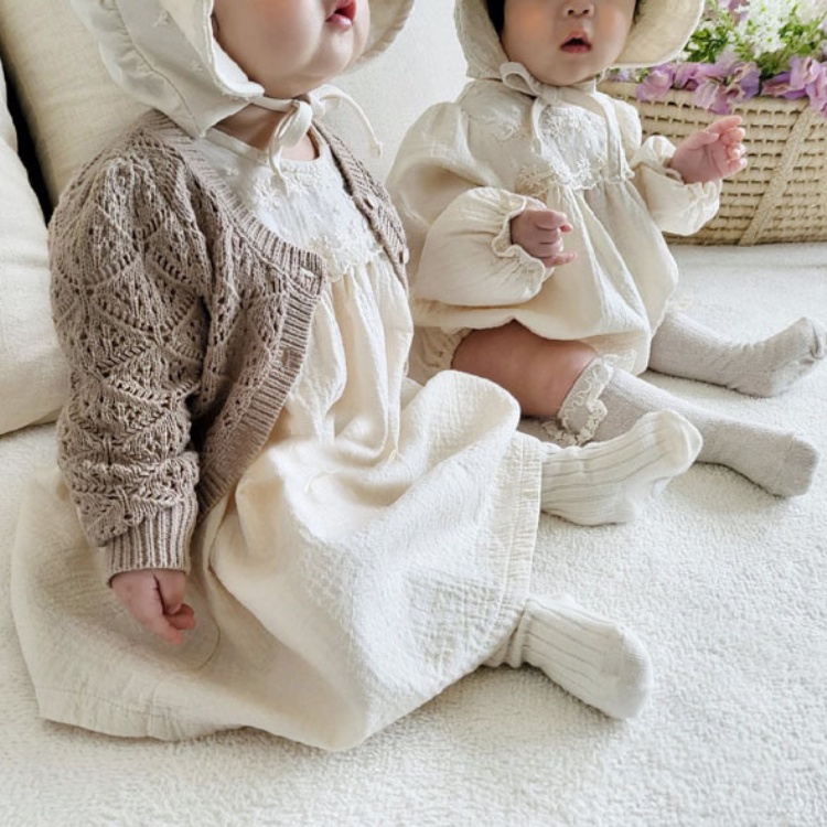 女童外套【24H出貨】💛韓系 氣質縷空針織薄外套 童裝 女童裝 女童上衣 女童外套 長袖上衣 女童套裝 女童長袖-細節圖8