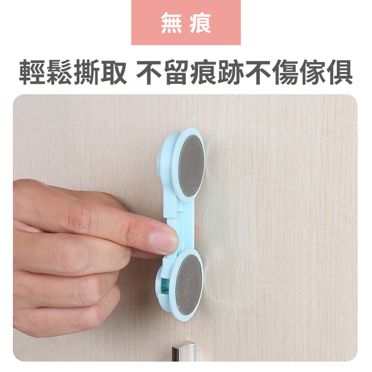 【台灣現貨】💛小皮蛋剋星 掛鉤式 兒童安全鎖 抽屜鎖 櫃子鎖 衣櫃鎖 寶寶安全鎖 冰箱鎖 兒童防護用品 多功能安全鎖-細節圖5