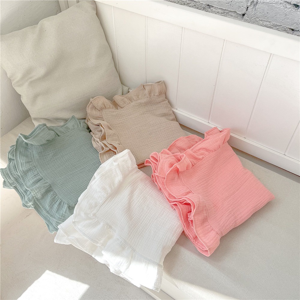 新款💛歐美 多功能綿紗布寶寶蓋毯 推車蓋毯 純棉紗布包巾 紗布包巾 推車蓋毯 嬰兒被 寶寶包巾 紗布巾 包巾 雙層紗布巾-細節圖9
