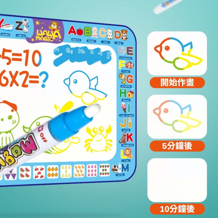 【台灣現貨】💛超大水畫布 水畫布 神奇畫毯 神奇魔法水畫布 兒童水畫布 兒童畫布 水畫布 繪畫布 畫畫板 兒童節禮物-細節圖7