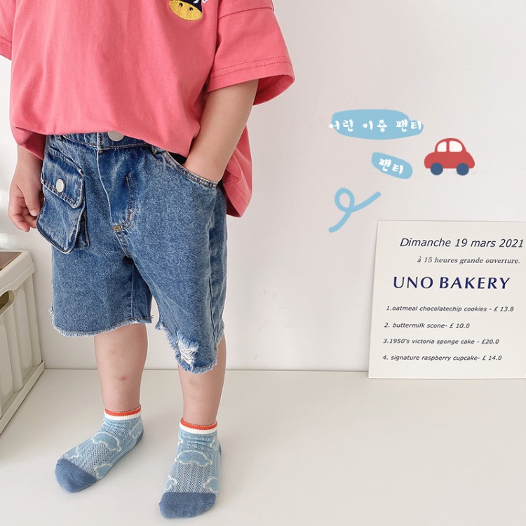 【24H出貨】💛 韓版童趣 網眼透氣 兒童襪 襪子 童襪 男童襪 女童襪 寶寶襪 兒童襪子 春夏款襪子 寶寶襪子 全棉襪-細節圖2