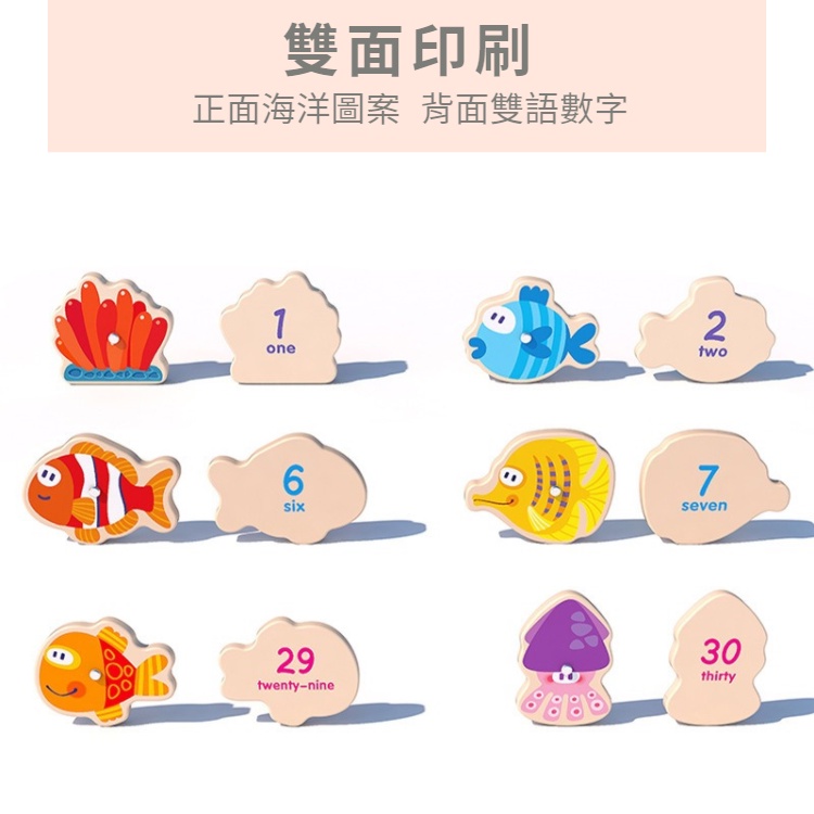 益智新款💛拼圖釣魚二合一 兒童拼圖 對數板 積木兒童拼圖拼裝積木數字英文可釣魚早教啟蒙 兒童磁性釣魚玩具益智力開發玩具-細節圖6
