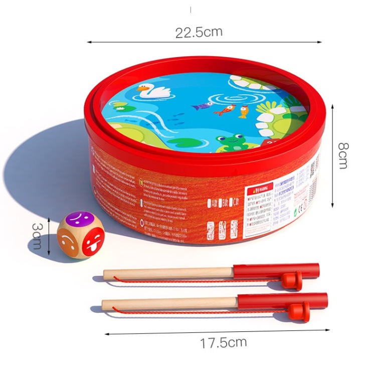 益智新款💛拼圖釣魚二合一 兒童拼圖 對數板 積木兒童拼圖拼裝積木數字英文可釣魚早教啟蒙 兒童磁性釣魚玩具益智力開發玩具-細節圖7