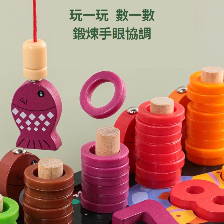 新款💛宇宙益智對數板 兒童木質拼圖 早教玩具 數字積木拼圖玩具 寶寶形狀認知對數板 木製拼圖 手抓嵌板早教益智教具拼圖-細節圖6