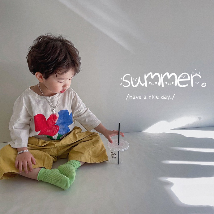 【24H出貨】💛 透氣兒童襪子 襪子 童襪 男童襪 女童襪 寶寶襪 兒童襪子 春夏款襪子 寶寶襪子 全棉襪子-細節圖4