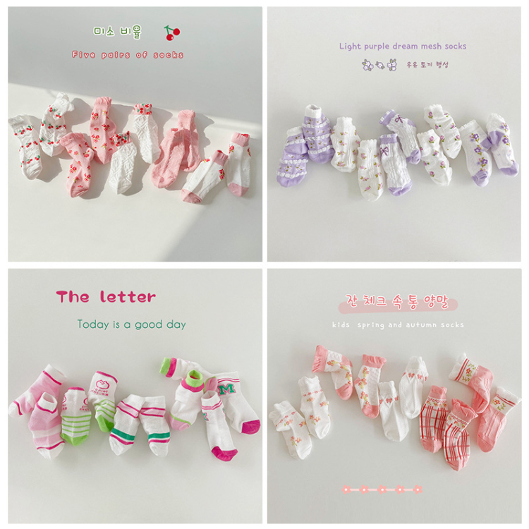 兒童襪子【台灣現貨】💛 韓版透氣 兒童襪 透氣襪 童 襪 男童襪 女童襪 寶寶襪 兒童襪 幼兒園室內鞋 兒童止滑襪 襪子-細節圖2