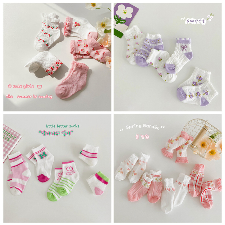 兒童襪子【台灣現貨】💛 韓版透氣 兒童襪 透氣襪 童 襪 男童襪 女童襪 寶寶襪 兒童襪 幼兒園室內鞋 兒童止滑襪 襪子-細節圖4
