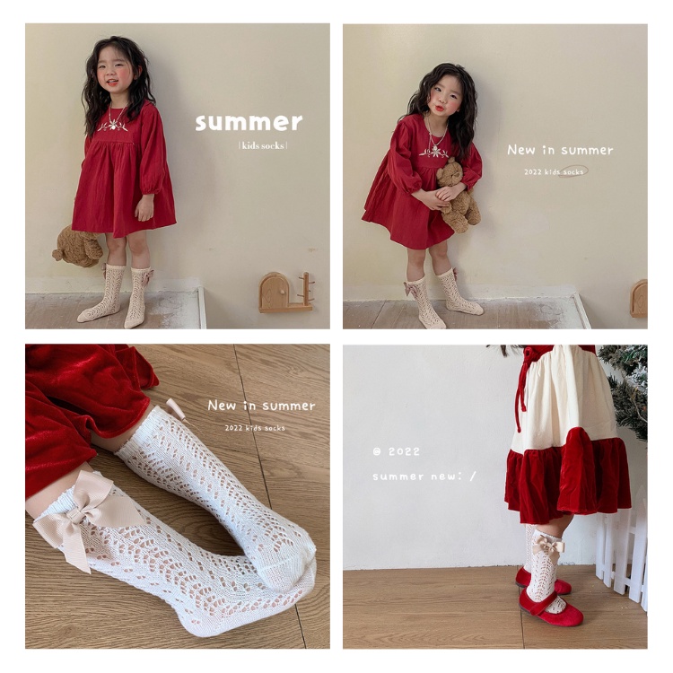 【24H出貨】💛 韓版潮流兒童襪子 襪子 童襪 男童襪 女童襪 寶寶襪 兒童襪子 春夏款襪子 寶寶襪子 全棉襪子 網眼襪-細節圖2
