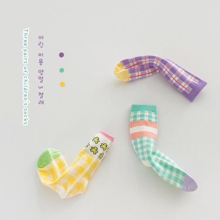 【24H出貨】💛 韓版潮流兒童襪子 襪子 童襪 男童襪 女童襪 寶寶襪 兒童襪子 春夏款襪子 寶寶襪子 全棉襪子 網眼襪-細節圖7