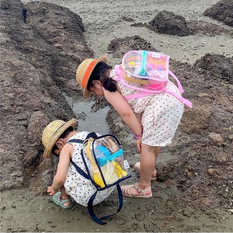 防水後背包【底部可拆 】💛兒童後背包 兒童背包 兒童書包 兒童包包 幼兒後背包 幼兒書包 果凍包 防水背包 書包 包-細節圖4