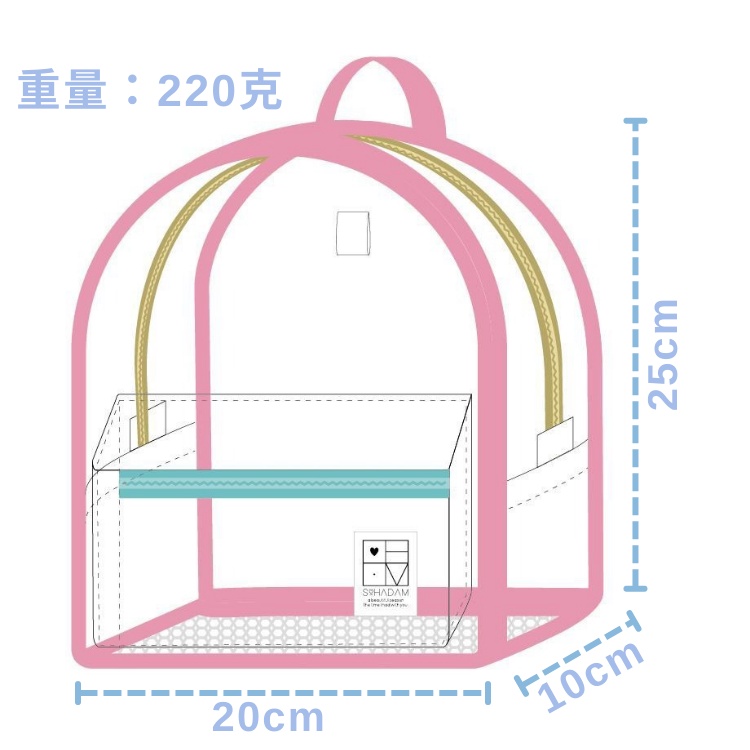 防水後背包【底部可拆 】💛兒童後背包 兒童背包 兒童書包 兒童包包 幼兒後背包 幼兒書包 果凍包 防水背包 書包 包-細節圖7