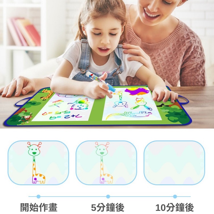 【台灣現貨】💛水畫冊 兒童水畫布 兒童畫布 水畫布 繪畫布 畫畫板 著色本 兒童玩具 寶寶玩具 兒童畫筆 兒童節禮物-細節圖7