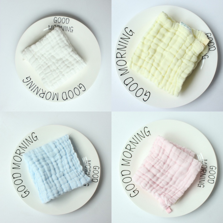 紗布巾 【台灣現貨】💛柔感 圍兜 嬰兒紗布巾 口水巾 口水巾圍兜 雙層口水巾 包巾 買十送一 手帕 幼兒園手帕-細節圖9